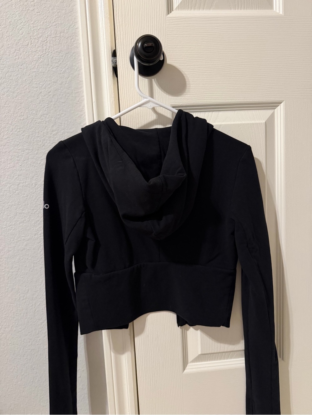 Alo sway full zip hoodie black - Picture 5 of 8